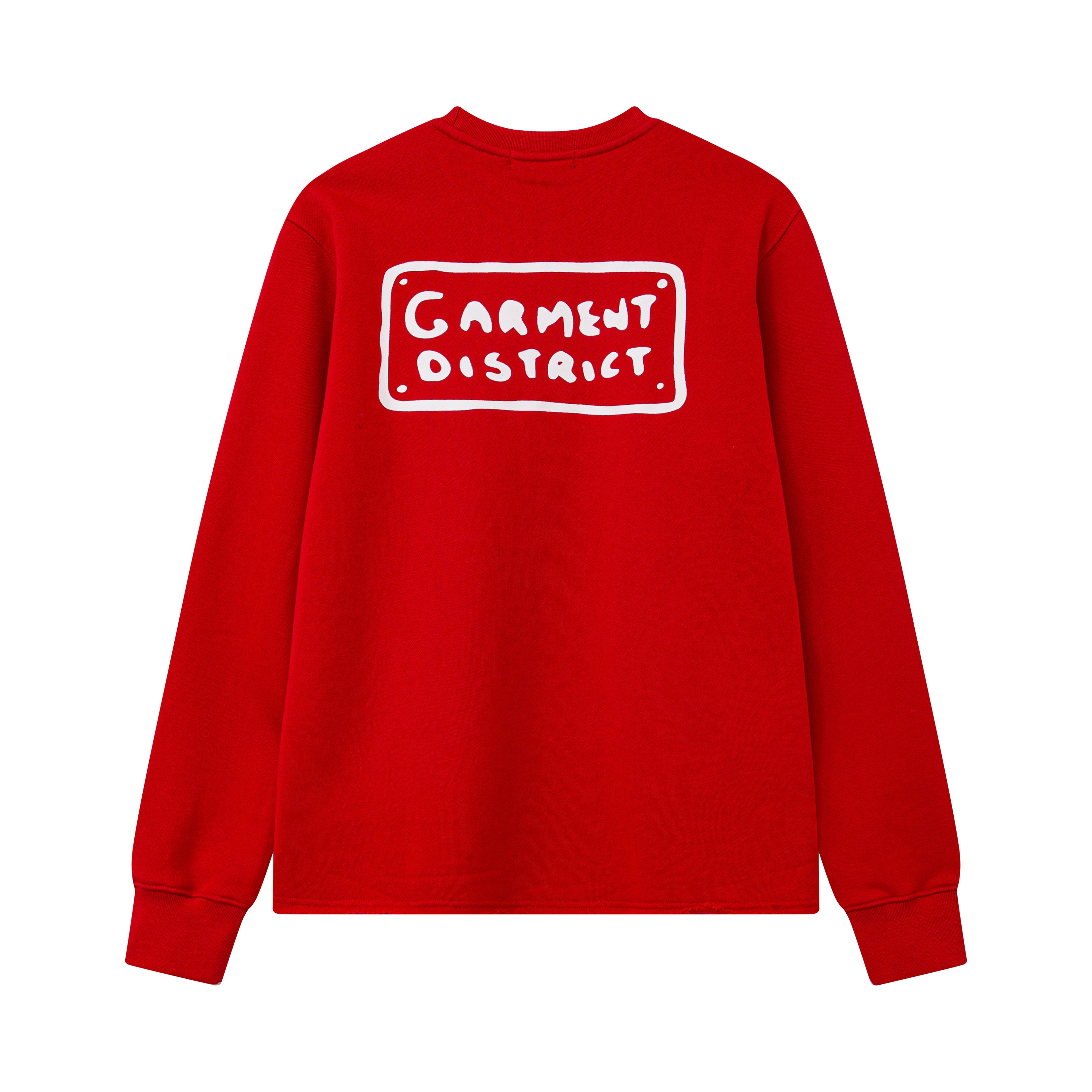 SKYLINE CREW NECK - RED