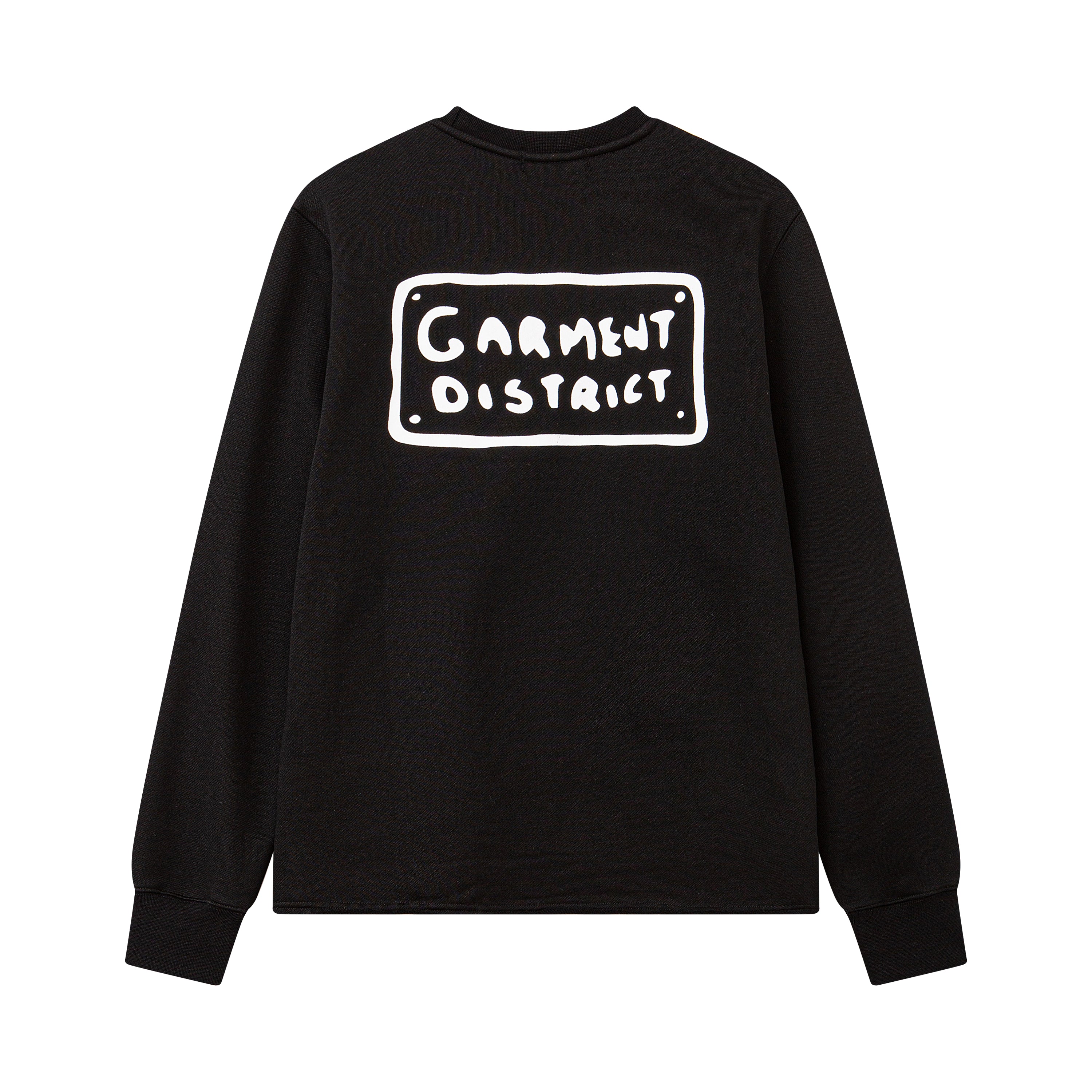 SKYLINE CREW NECK - BLACK