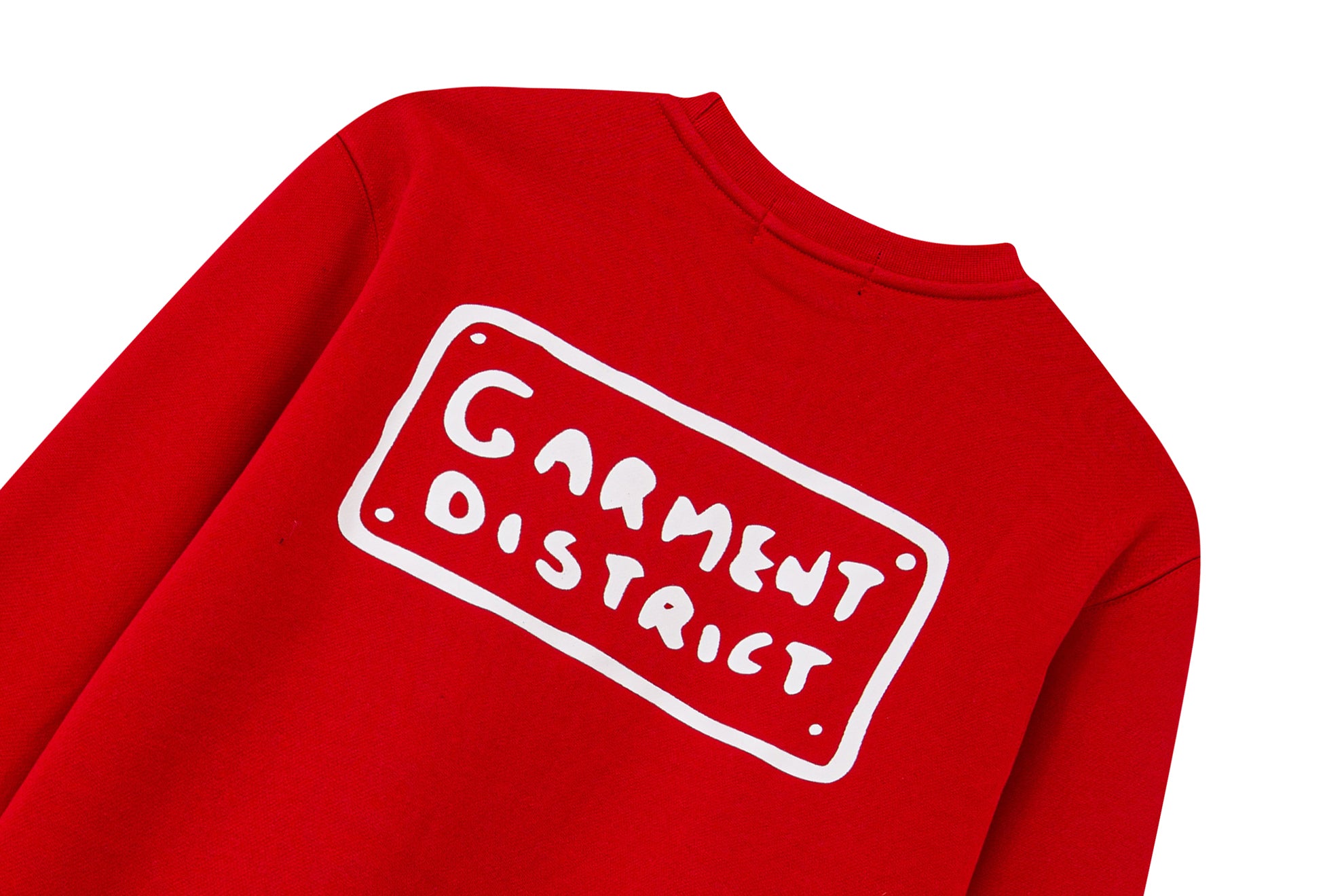 SKYLINE CREW NECK - RED