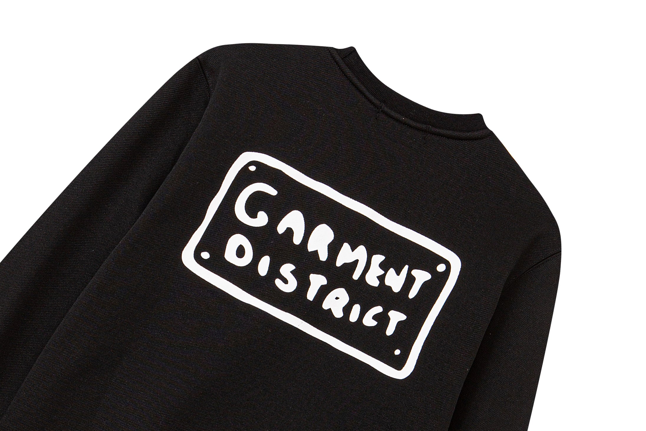 SKYLINE CREW NECK - BLACK