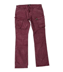 Flare Cargo- Burgundy