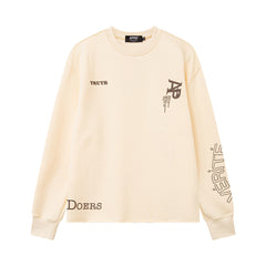 DOERS & BELIEVERS CREWNECK - BEIGE