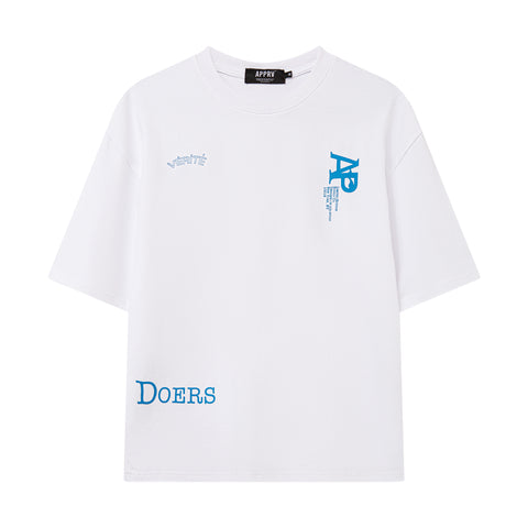 DOERS AND BELIEVERS TEE- WHITE