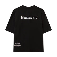 DOERS AND BELIEVERS TEE- BLACK
