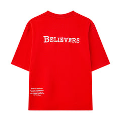DOERS AND BELIEVERS TEE- RED