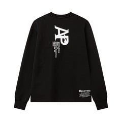 DOERS & BELIEVERS CREWNECK - BLACK