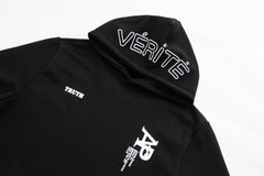VERITÉ(THE TRUTH) HOODIE - BLACK