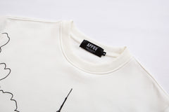 SKYLINE CREW NECK - WHITE