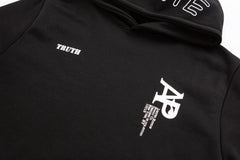 VERITÉ(THE TRUTH) HOODIE - BLACK