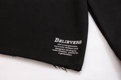 DOERS & BELIEVERS CREWNECK - BLACK