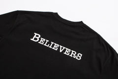 DOERS AND BELIEVERS TEE- BLACK